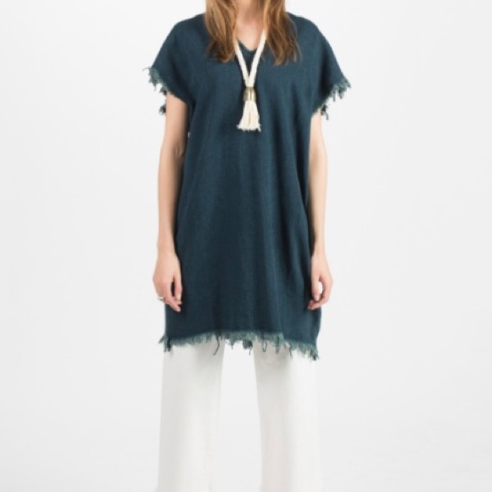 Simon Miller Alawa Fray dress mini layering piece blue size 1, US small